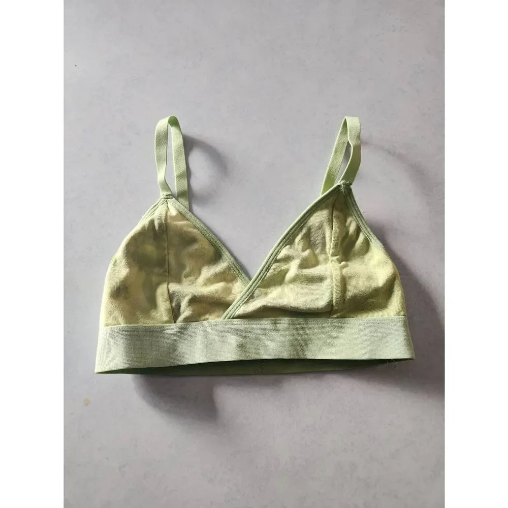 Richer Poorer Classic Bralette Size XS Green Unlined Wireless Bra